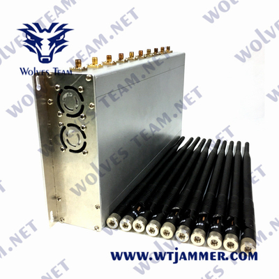 Signal-Störsender 10W UHFvhf 3G 4G 5G 240VAC WiFi CDMA G/M zelluläres