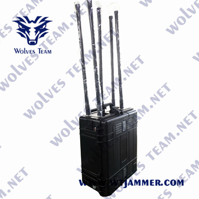 Bomben-Signal-Störsender 3G 4G GPS WiFi PCS-DCS 300m 8 Kanäle CDMA G/M