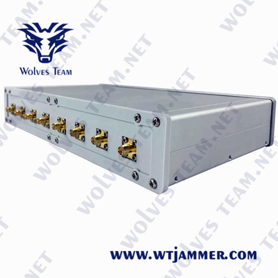Signal-Störsender CDMA G/M 50W 3G 4G 5G WiFi Lojack GPS mit Wechselstrom-Adapter