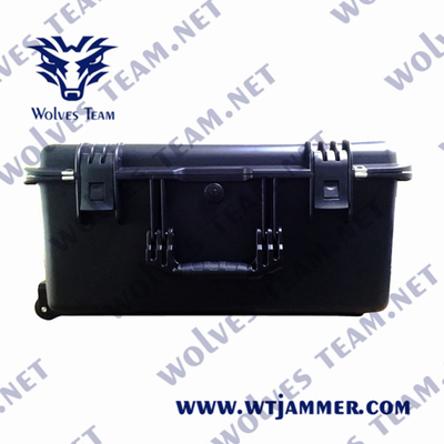 G/M WIFI tragbare Bänder 1200W Signal-Störsender GPS-VHF-UHF 3G 4G 5G 12