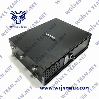 6 Bänder wandern Signal-Störsender G/M ein 80 Watt-tragbarer Signal-Störsender für Armee