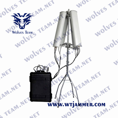 5000 Meter Antider brummen-Störsender-150W GPS Signal Uav-Brummen-Störsender-