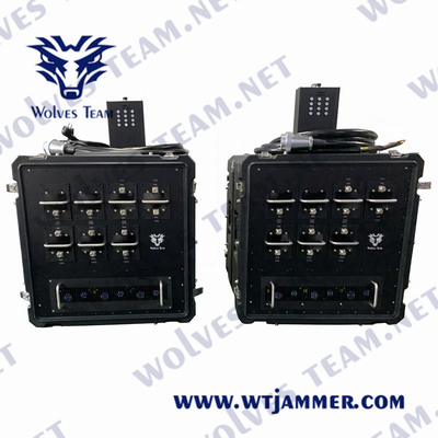 Signal-Störsender-WiFi WLAN WiMax GPS G/M LTE Bluetooth VHF-UHF 500W DC27V