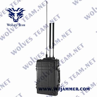 kaufen Aluminiumlegierung Portable Wifi Jammer PAL NTSC 2.4g 300W für Mobiltelefon online manufacture