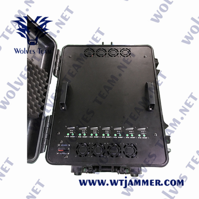 1000W IED drahtloses Netzwerk des Bomben-Störsender-20MHz-6000MHz WLAN WiFi 2.4g