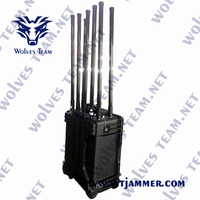 1000W IED drahtloses Netzwerk des Bomben-Störsender-20MHz-6000MHz WLAN WiFi 2.4g