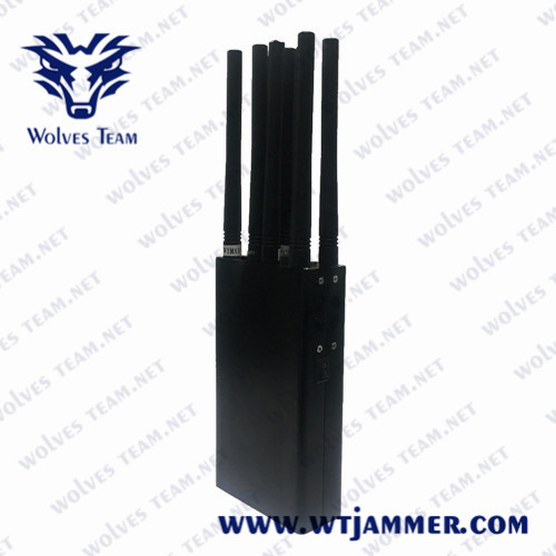 Handy-Signal-Störsender-tragbare 8 Antennen-Handart 3G 4G LTE 4G WIMAX 5G