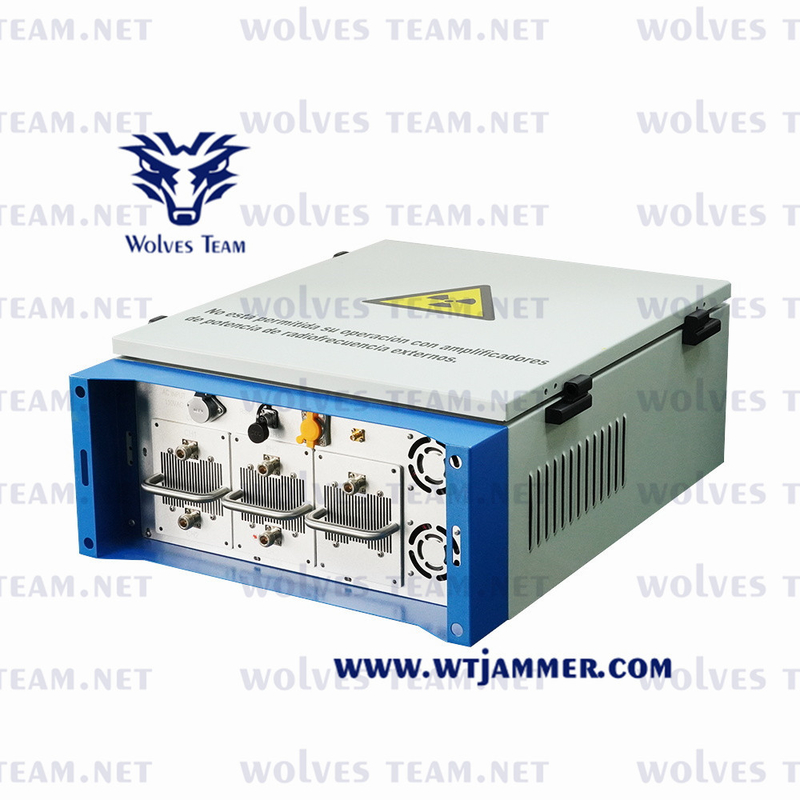 DCS-Zellsignal-Verwürfelungsvorrichtungs-3G 4G 5G Aluminiumlegierungs-Wohnung DER G-/Mcdma PCS Signal-des Störsender-300W