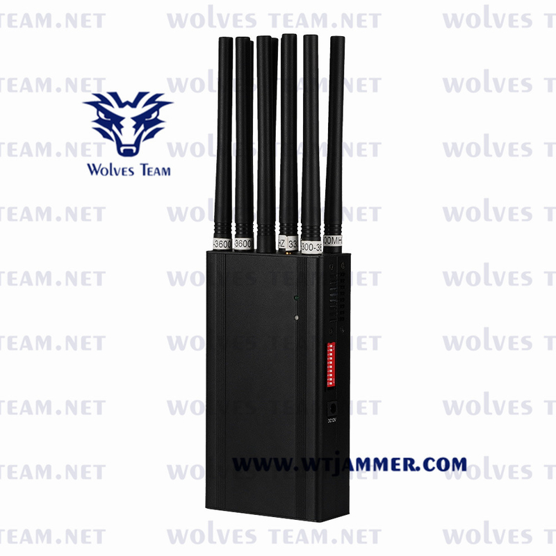Handy-Signal-Störsender Hand-Signal-Störsender G/M 3G 4GLTE 4GWimax 5G 30 Meter Strecke