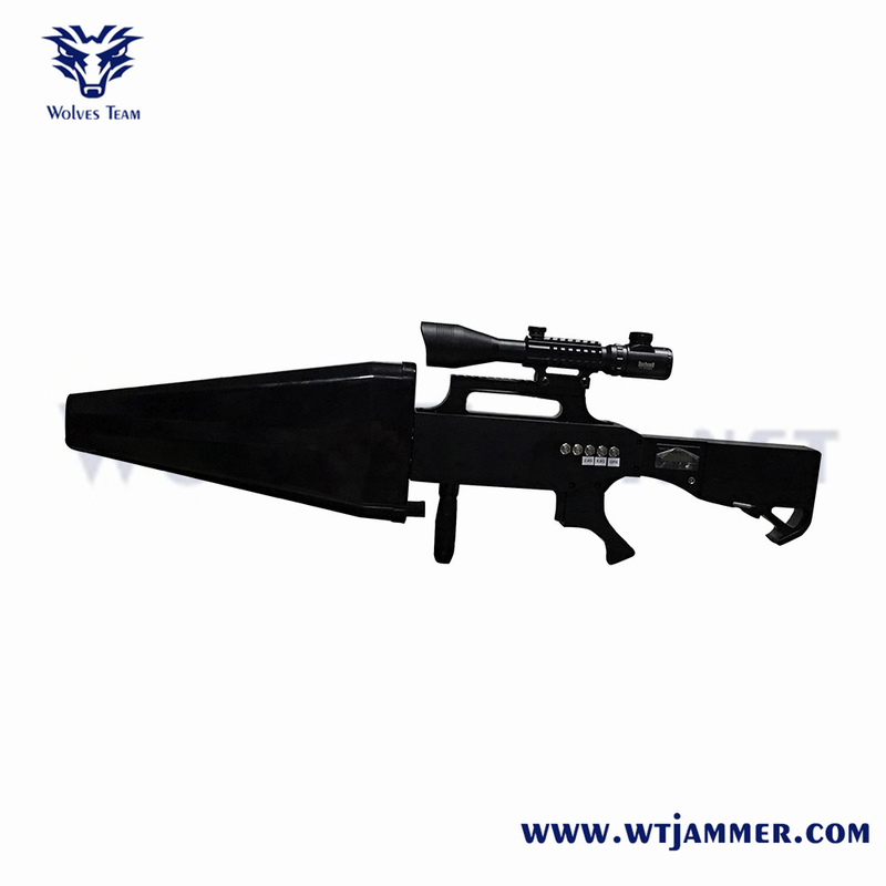 6 Gewehr-Art Signal-Störsender der Band-2000m des Brummen-Signal-Blocker-WIFI2.4G WIFI5.8G