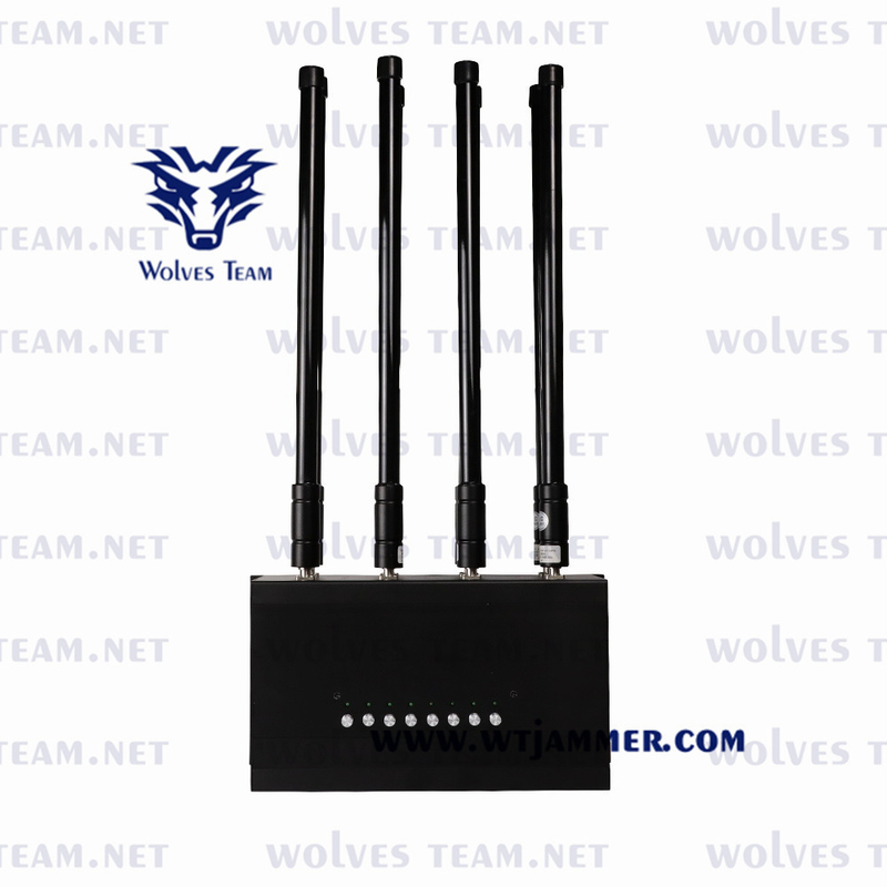 8 Bands Telefonsignal Störgerät 175w Wireless Rf Wifi2.4g Wifi 5.8g Cdma 3g 4g