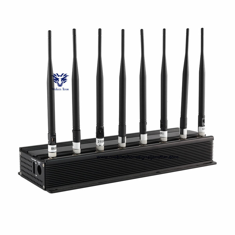 Multi- Handy-Signal-Störsender Band-Allrichtungs- Antennen-Fernsteuerungs-WiFis 3G 4G 5g G/M, der /Exam-Raum trifft
