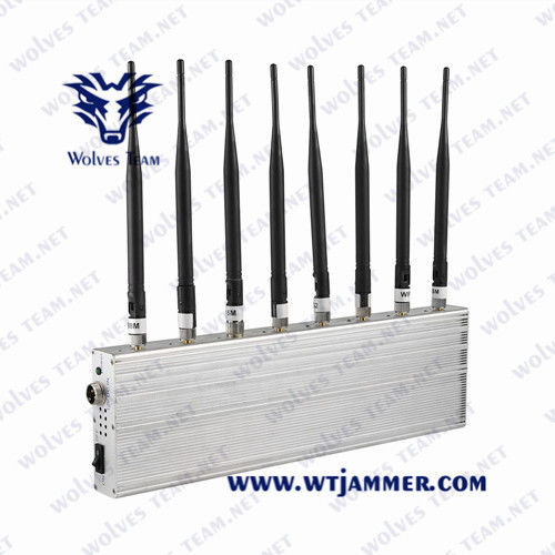 G/M 3G 4G GPS WiFi Lojack 8 versieht Handy-Störsender 18W 40m mit einem Band