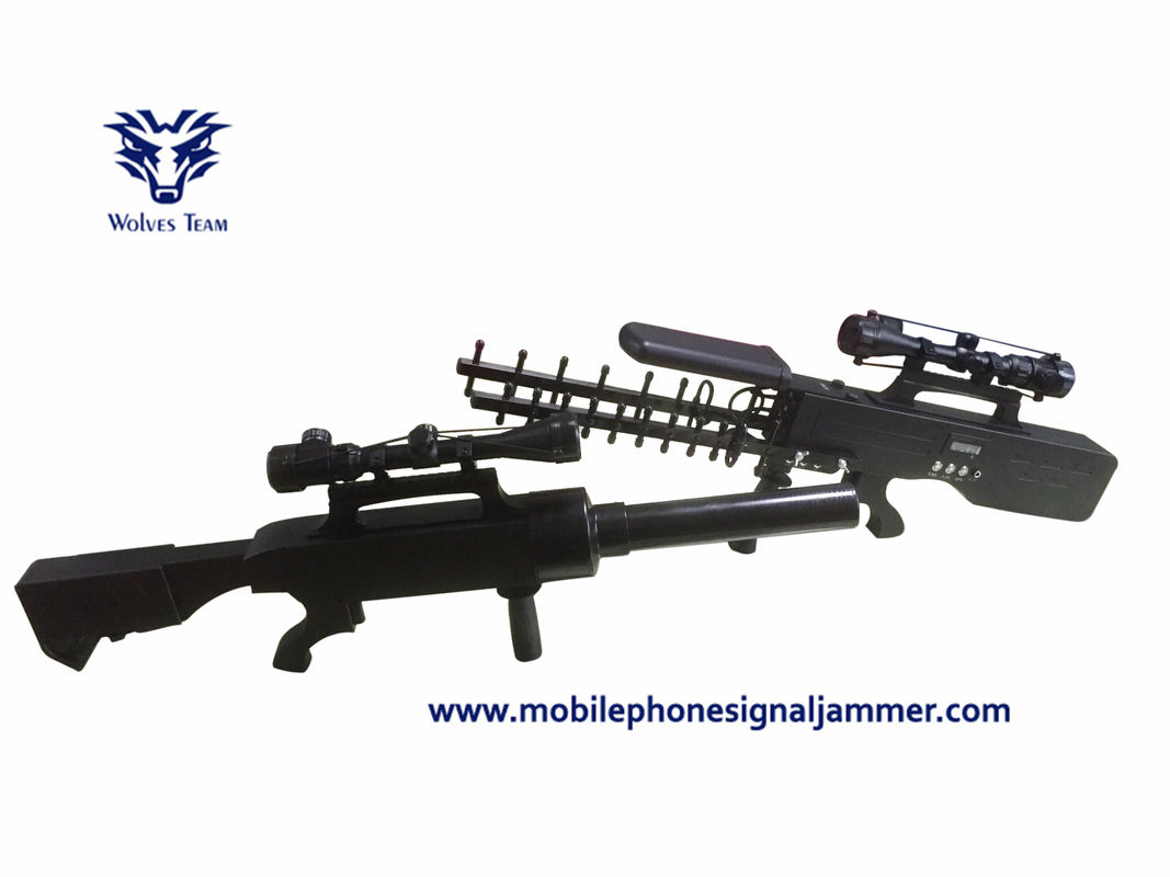 Das Sicherheits-Verteidigungs-Brummen, das Gerät-Gewehr staut, formen IR Laser-Teleskop IP55 imprägniern Störsender des Brummen-Anti-Uav 2000 Meter