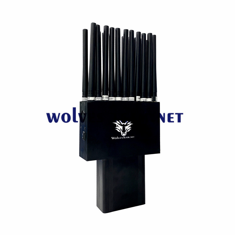 868MHz Innen-3G 4G 5G Bänder Rfs 22 Signal-Störsender GPS-L1 L2 L5 Lojack WiFi GPS