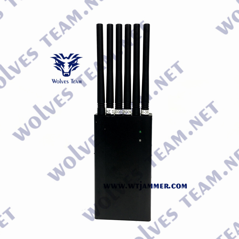 Synthetisierter tragbarer GPS Störsender L1 L2 L3 L4 L5 GPS 2W 5 Antennen