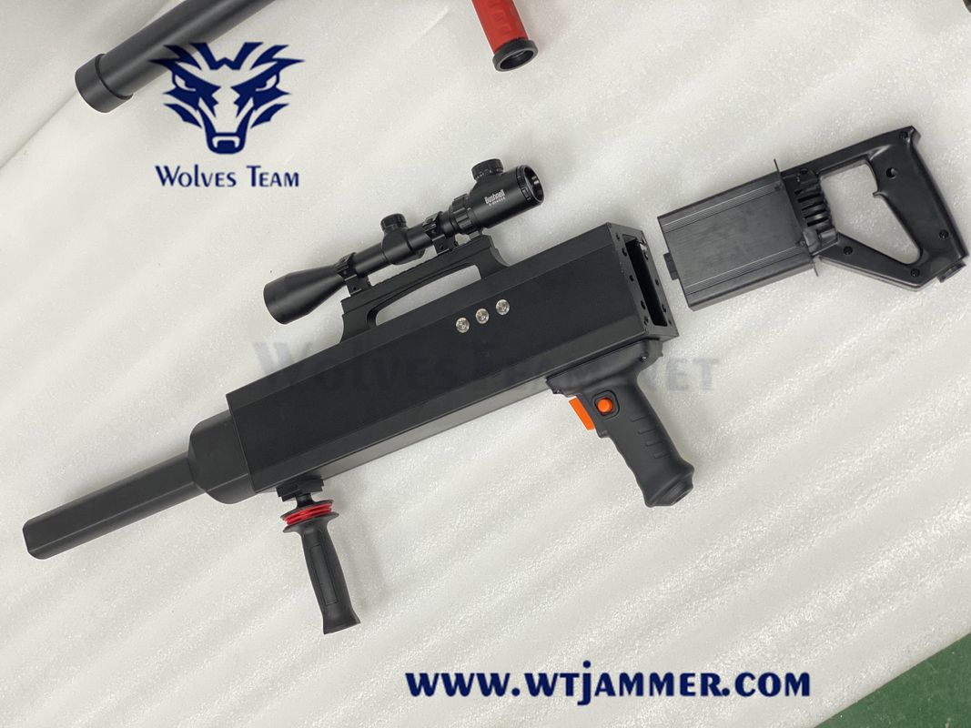 Gewehr-Art Antisignal-Blocker brummen-Störsender-Gewehr GPSs Wifi 1000-1500 Meter Brummen abfangend