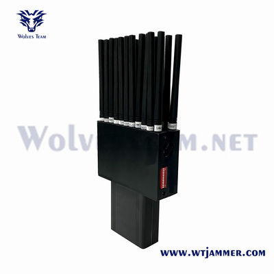 22 Bands 2G 3G 4G 5G L1 L2 L5 Locker WiFi GPS Störgerät RF 315 / 433 / 868MHz