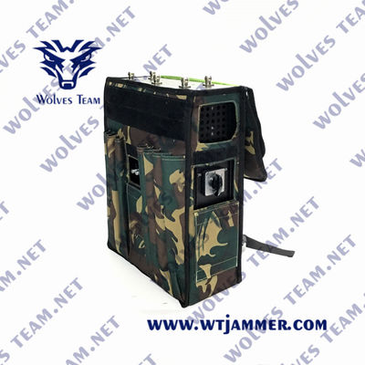 Bombe-Entfernung Rucksack Signal Jammer 100m 185w