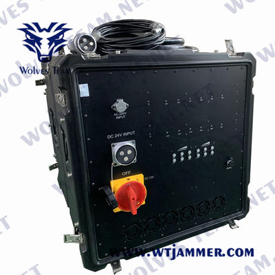 14 Bands DDS Mehrband-Abdeckung 20-6000Mhz Fahrzeugbombenverstörer