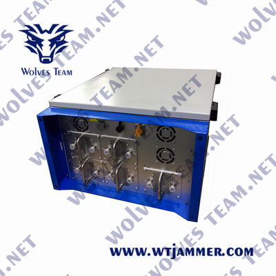 9-Band GSM PCS 3G 4G 5G WIFI GPS Blocker Eingebauter Kühlventilator für wasserdichten Gefängnis-Jammer