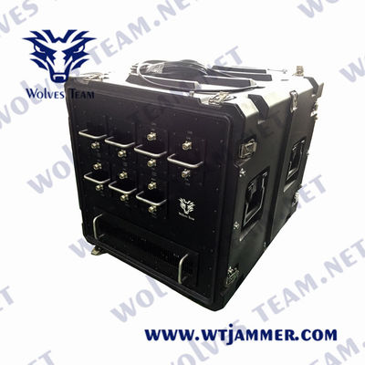 Polizei VIP-Schutz Upgrade Modul Installation mit Fahrzeug-Signalstörer 20-6000 MHz 2G 3G 4G 5G WIFI VHF UHF
