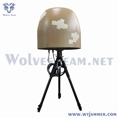 360-Grad-passive Erkennung Erkennung Anti-UAV Drohnen-System Erkennung UAV Signal Drohne Jammer 10km