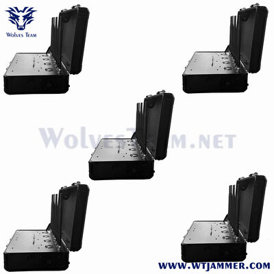 2G 4G 5G Portable Signal Jammer 2 Stunden Batteriebetriebszeit