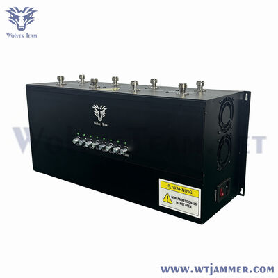 8-Channel Desktop Wireless Signal Jammer Professional Security Blocking Device