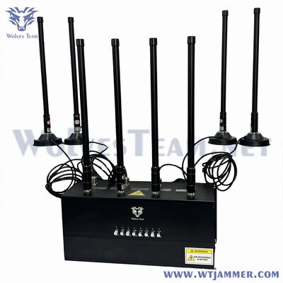 16 Port Desk RF Jammer zerstört 2G 3G 4G 5G CDMA Dcs Phs WiFi