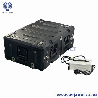 8-Kanal-GSM-WLAN 400W Hochleistungs-Wasserdichtes Fahrzeug-Signalstörgerät für sichere Kommunikationsisolation