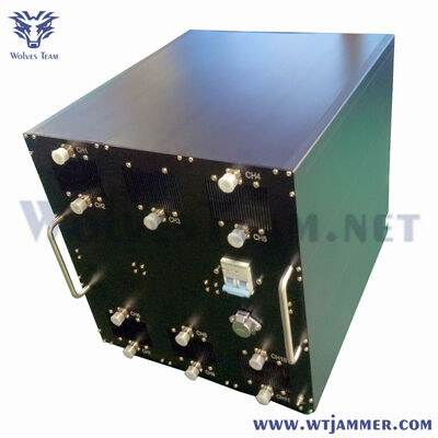 Alle Frequenzen 13 Bänder Mobiltelefon GPS LoJack VHF UHF 5G Wasserdichter Signalstörsender 1000 m Radius