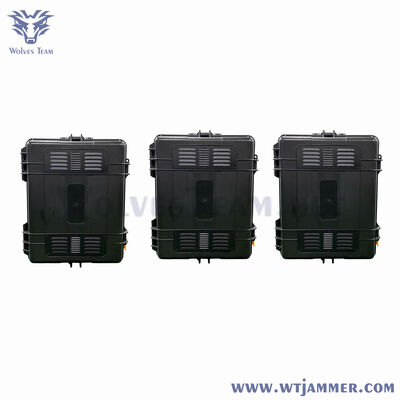 10 Kanäle 70W Portable Full Band Mobiltelefon GPS WiFi Signal Jammer für alle Szenarien Schutz