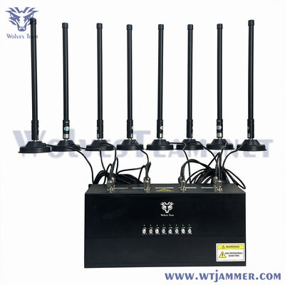 8 Möglichkeiten Einstellbarer Wireless Signal Isolator, Langstrecken-Anti-Tracking und Anti-Drone-Jammer