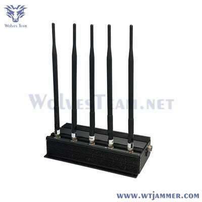 14 Bande 600 Watt Hochleistungs-Desktop-Alle-Frequenz-Signal-Interferenzgerät