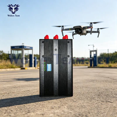 Cheaper And Small GPS Handheld Signal Jammer 5-15 Meters For Law Enforcement  