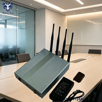 Wandmontage für Innenbereiche, wählbar, 4 Antennen, 3G 4G 5G-Störsender für hochsichere Konferenzräume