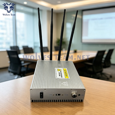 Kommerzieller Indoor-RF-Signalstörer 20W 20 100M Abschirmungsreichweite Anti-Aufnahme Anti-Spionage-Gerät für vertrauliche wichtige Konferenzräume