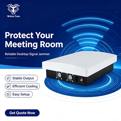 60W 12-Band Omnidirektionale Antennensignalstörer für Konferenzraum-Privatsphäre