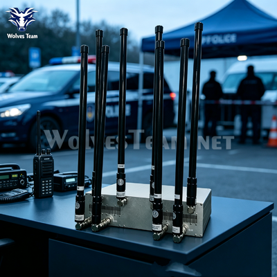 Full-Band-Wireless-Signalblocker mit 8 verstellbaren Antennen für Regierungsversammlungen und Strafverfolgungsbehörden