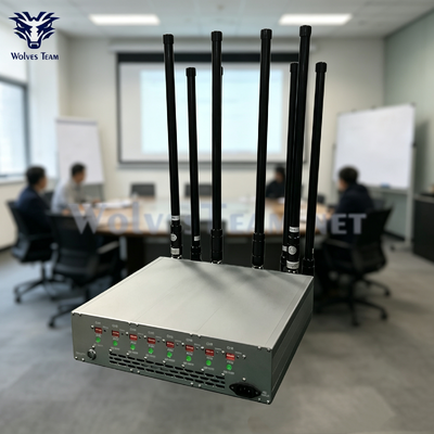 Full-Band 8 verstellbare Omni-Directional-Antennen Wireless Signal Blocker für Regierungsversammlungen und Strafverfolgungsbehörden