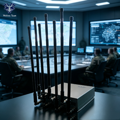 50-300M Antennen, die vollbandverstellbar sind, und Signalblocker gegen Abhören für sichere Standorte der Geheimdienste