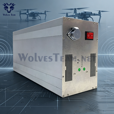 Factory 20W Signal Blocker RF Jammer Module with Omnidirectional Antenna, 360 Degree Full Coverage for Custom Anti‑UAV Defense System