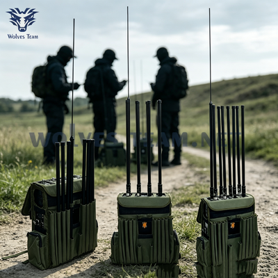 8 Bands High Power Rucksack Signal Störer für VIP-Sicherheitsschutz Block GPS und Handy-Signale
