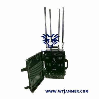 Portable Wireless Signal Jammer Wirksam Reichweite Radius bis zu 200 Meter Langlebigkeit eingebaut in Batterie Handy Jammer