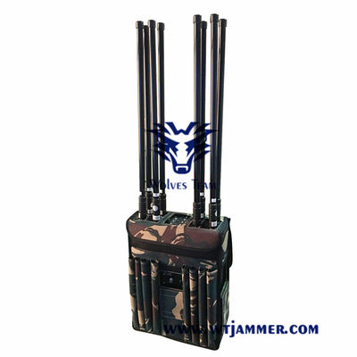 GSM 800 MHz WLAN 2.4G 3G 4G GPS 50m Rucksack-Signalsperrer