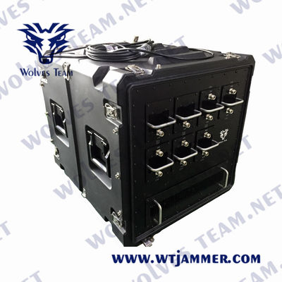 Fahrzeug-Portable 800m 6000MHz 500W Militär-Bomben-Jammer