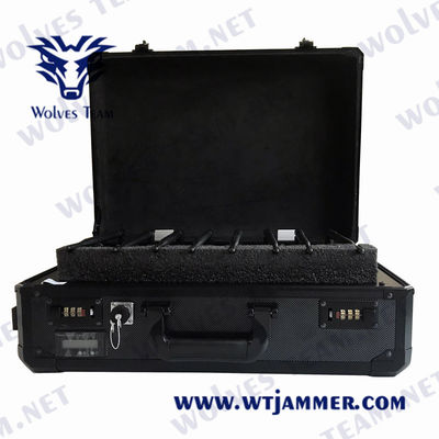8 Kanäle CDMA 120W Mobilfunksignal Störgerät 5dBi Antenne