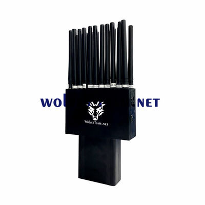 22 Bands 22W HF-Signal Störgerät Mobiltelefon GSM 3G 4G 5G WLAN GPS-Locker