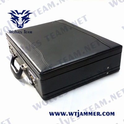 40W Portable Signal Jammer Verstellbarer RF 150m Handgepäck GSM DCS